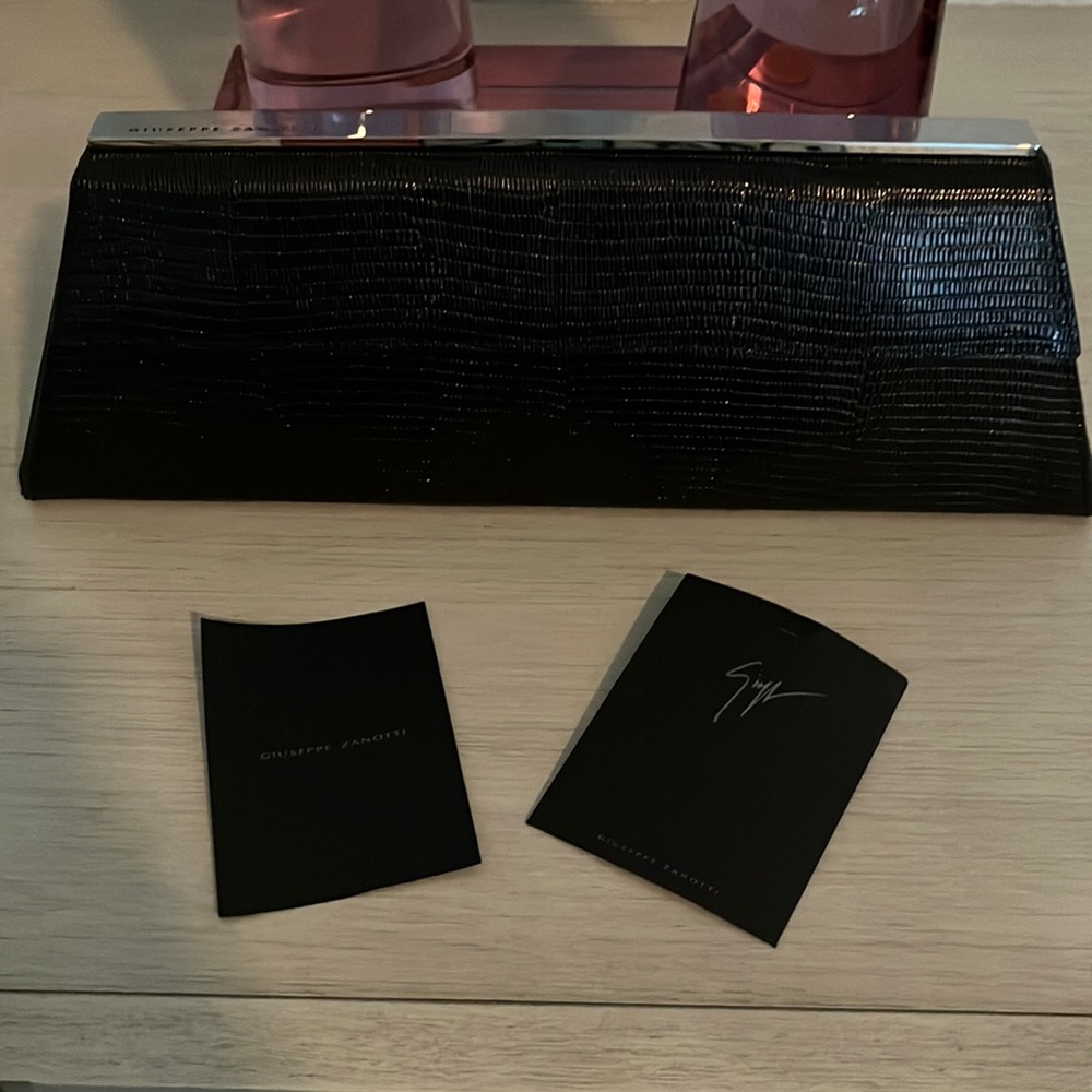 Giuseppe Zanotti evening bag.